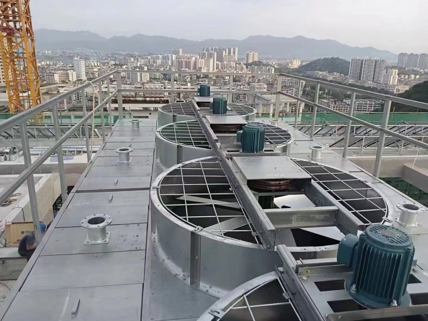 閉式冷卻塔配件的三個部位和各自的作用,bac閉式冷卻塔填料